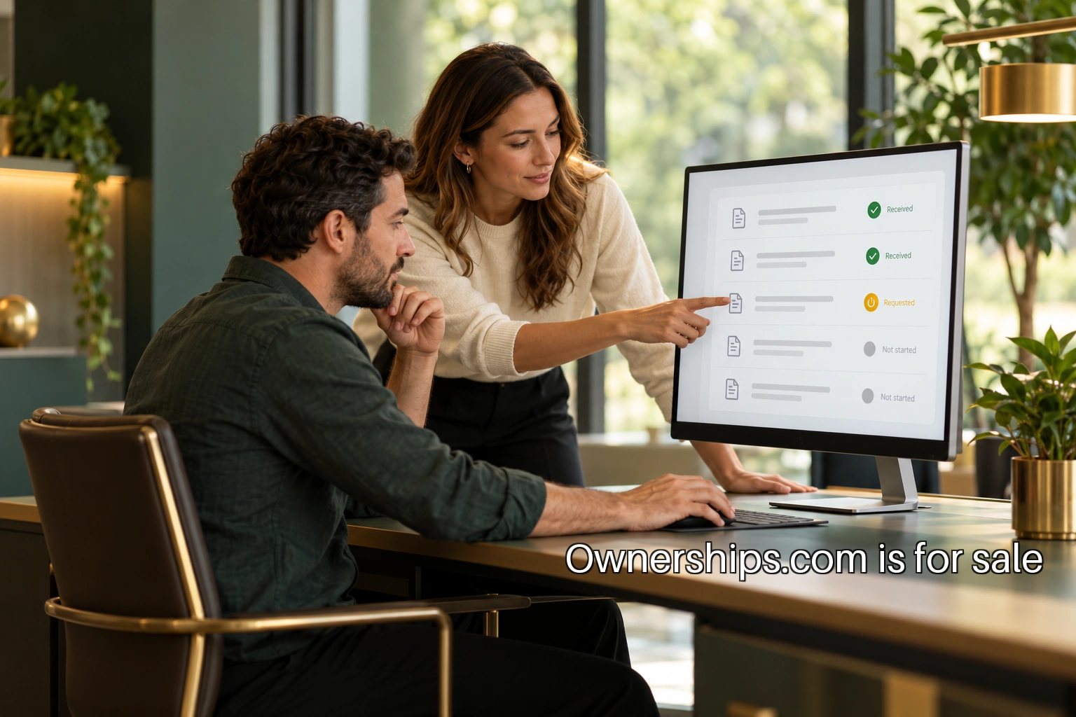 Operators working on organize a repeatable business document request workflow
